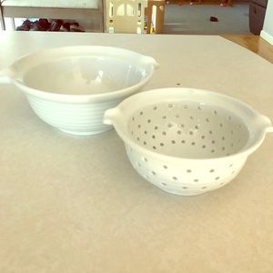 Sandra lee ceramic bowls